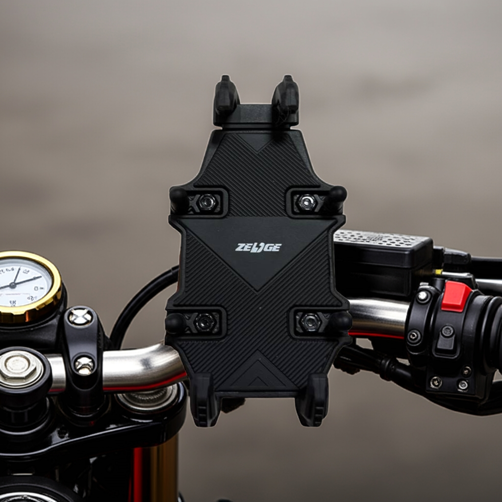 Zedge Phone Mount with Dampener & Anti-Theft