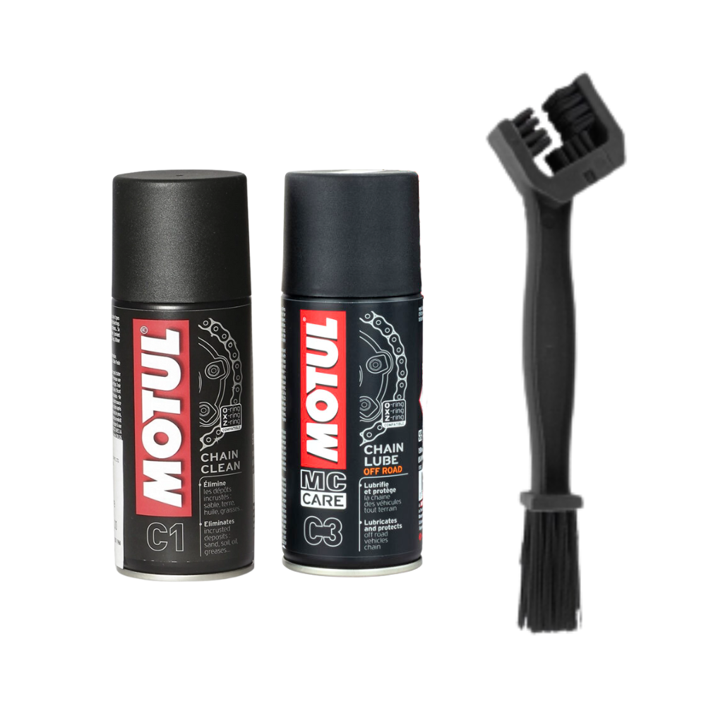 Motul Chain Care Bundle Mini - Off Road 150ml