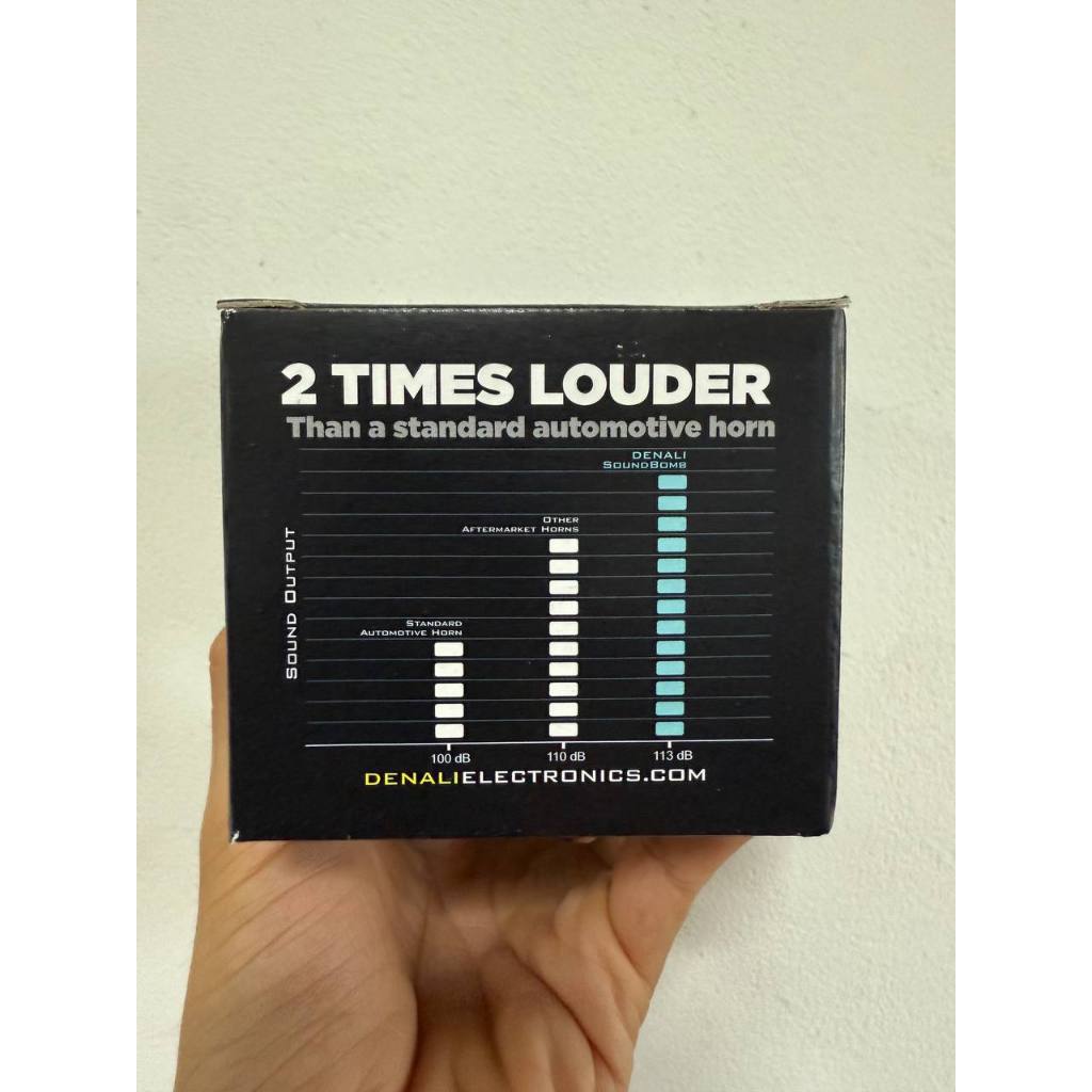 Denali SoundBomb™ Mini - Loud Horn for Car/Motorcycle