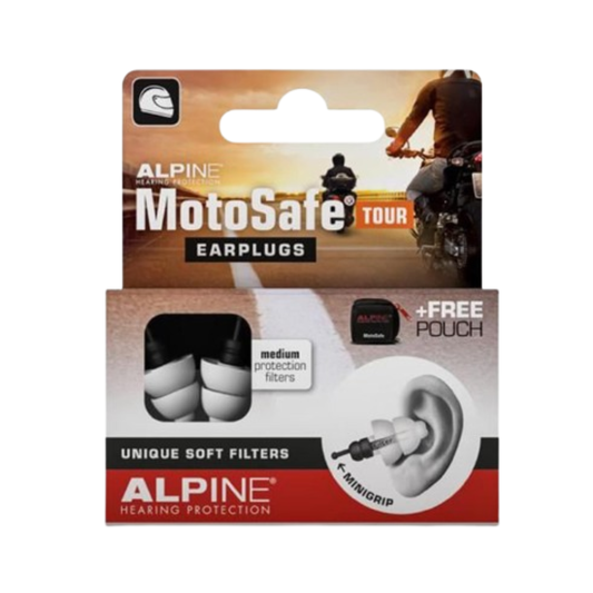 Alpine MotoSafe Tour Motorcycle Earplugs